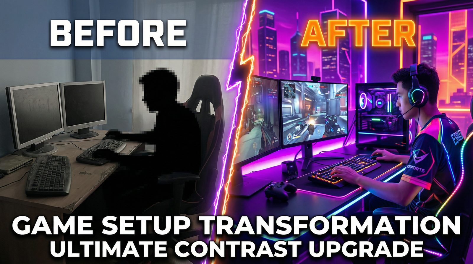 抖音风游戏反差视频